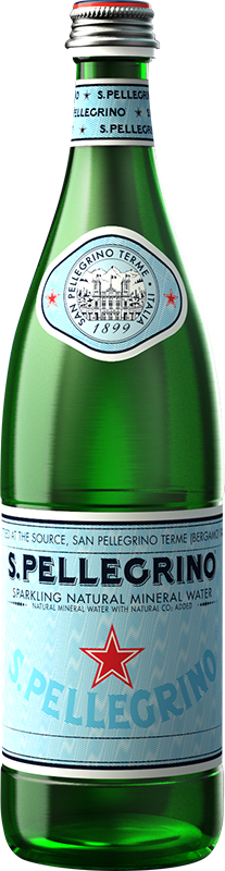 750mL Glass Bottle Sparkling Mineral Water | Sanpellegrino®